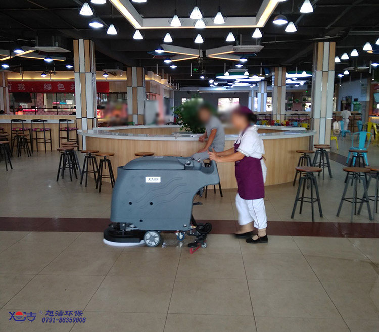 辦公大樓食堂保潔,食堂專用洗地機